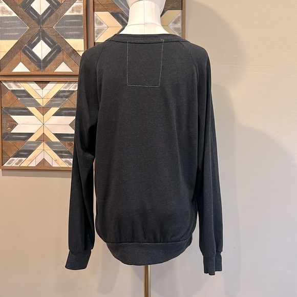 Aviator Nation Crew Neck Rock And Roll Sweatshirt XS - Picture 5 of 10